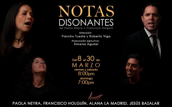 Notas Disonantes propone un formato dinámico de teatro lírico muy interesante e innovador - ArtesUnidas.com