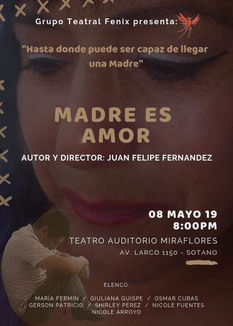 Madre es amor se presentó por primera vez el 08/04/2019 - ArtesUnidas.com