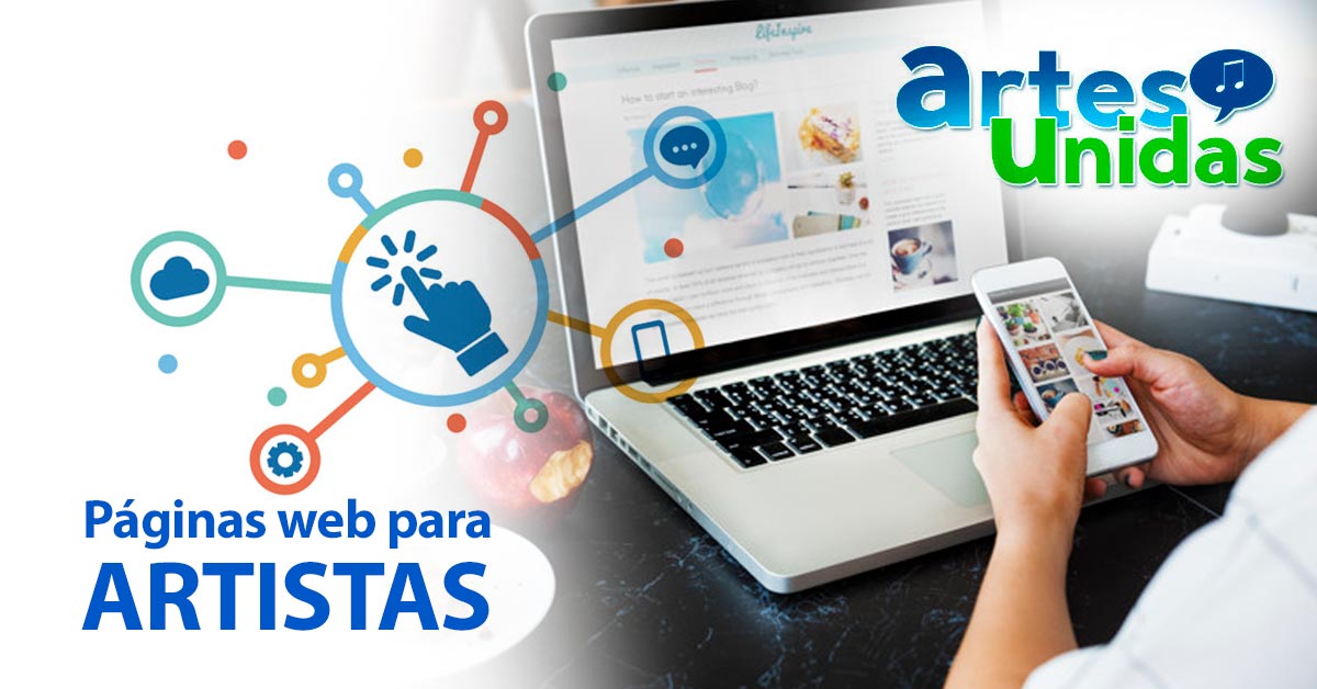 Páginas Web para Artistas - ArtesUnidas.com