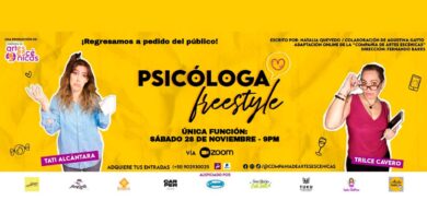 Psicóloga Freestyle - Última función 28-11-2020