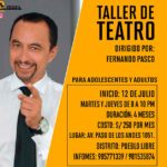 Aprende actuación con Fernando Pasco