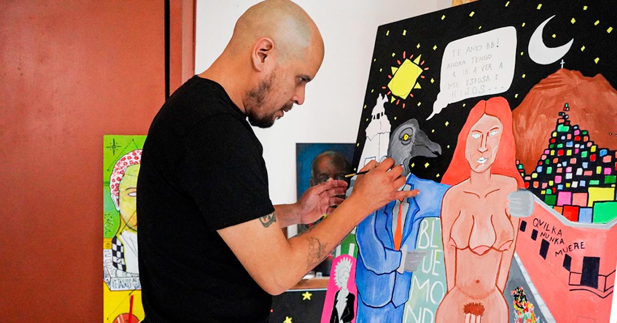 Lito Landa expone "La Gran Lucha" Muestra multidisciplinaria