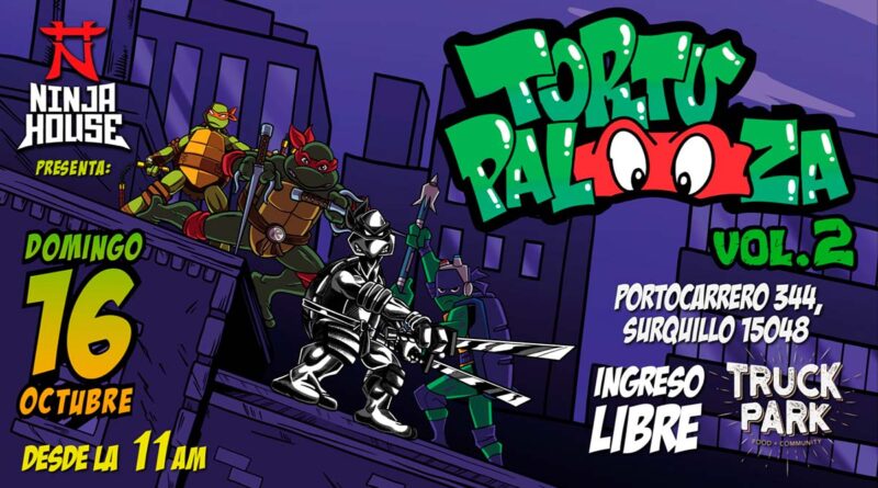 Las Tortugas Ninjas en Perú: encuentro de fanáticos
