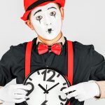 El arte del mimo clown y payaso