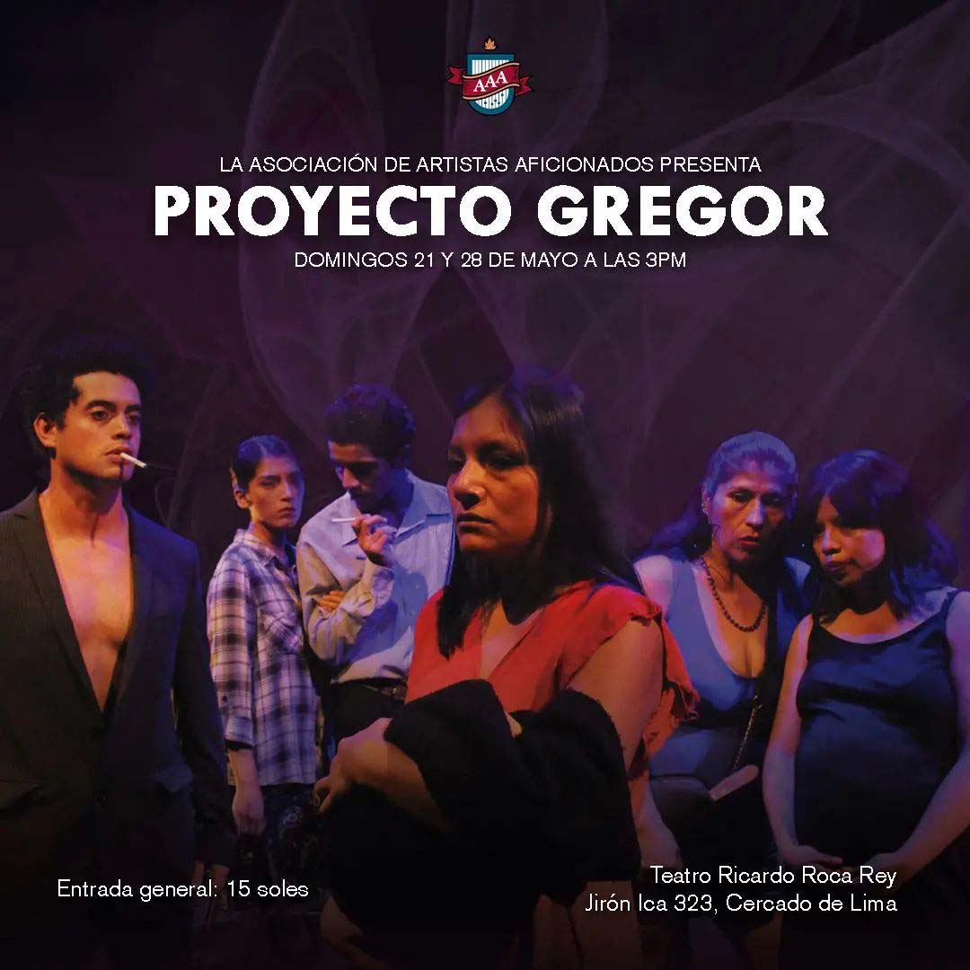 Proyecto Gregor reúne 5 fragmentos de la dramaturgia de Gregor Díaz