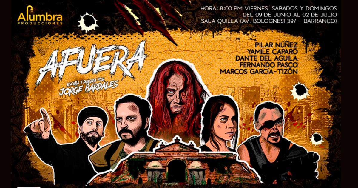 Afuera: Teatro sobre una Lima postapocalíptica