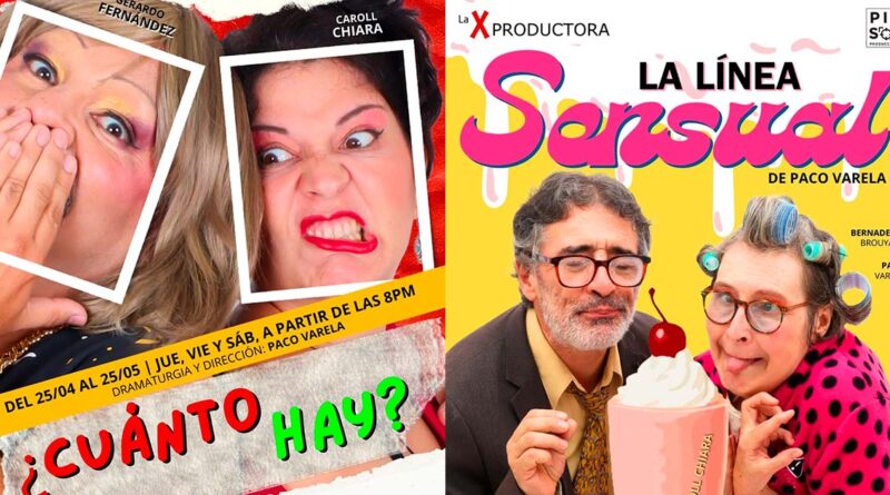 Dos obras de teatro corto de La X Productora