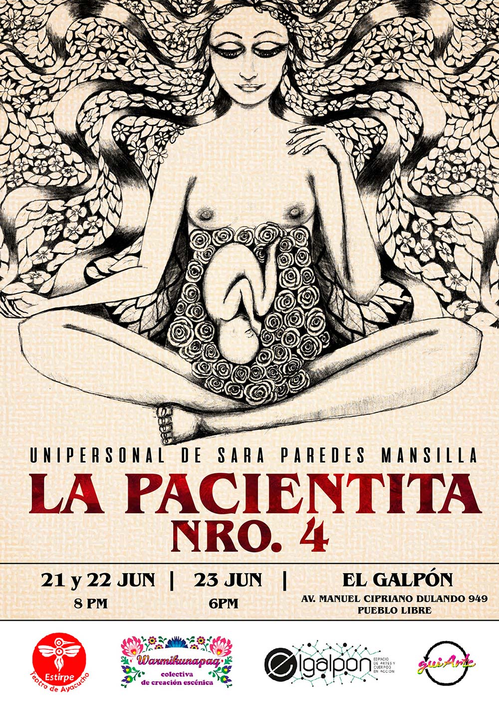 La Pacientita Nro 4 regresa al teatro en 3 funciones