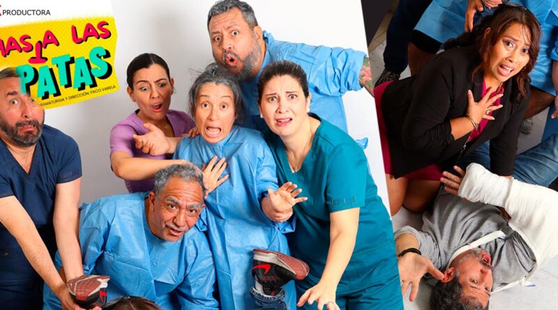 "Hasta las patas" comedia teatral escrita y dirigida por Paco Varela