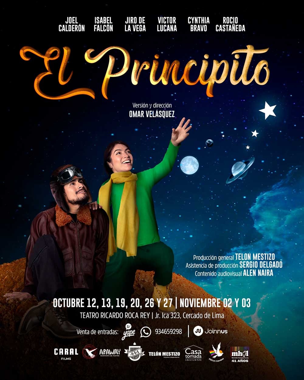 Afiche de "El Principito" pronto en la Triple A