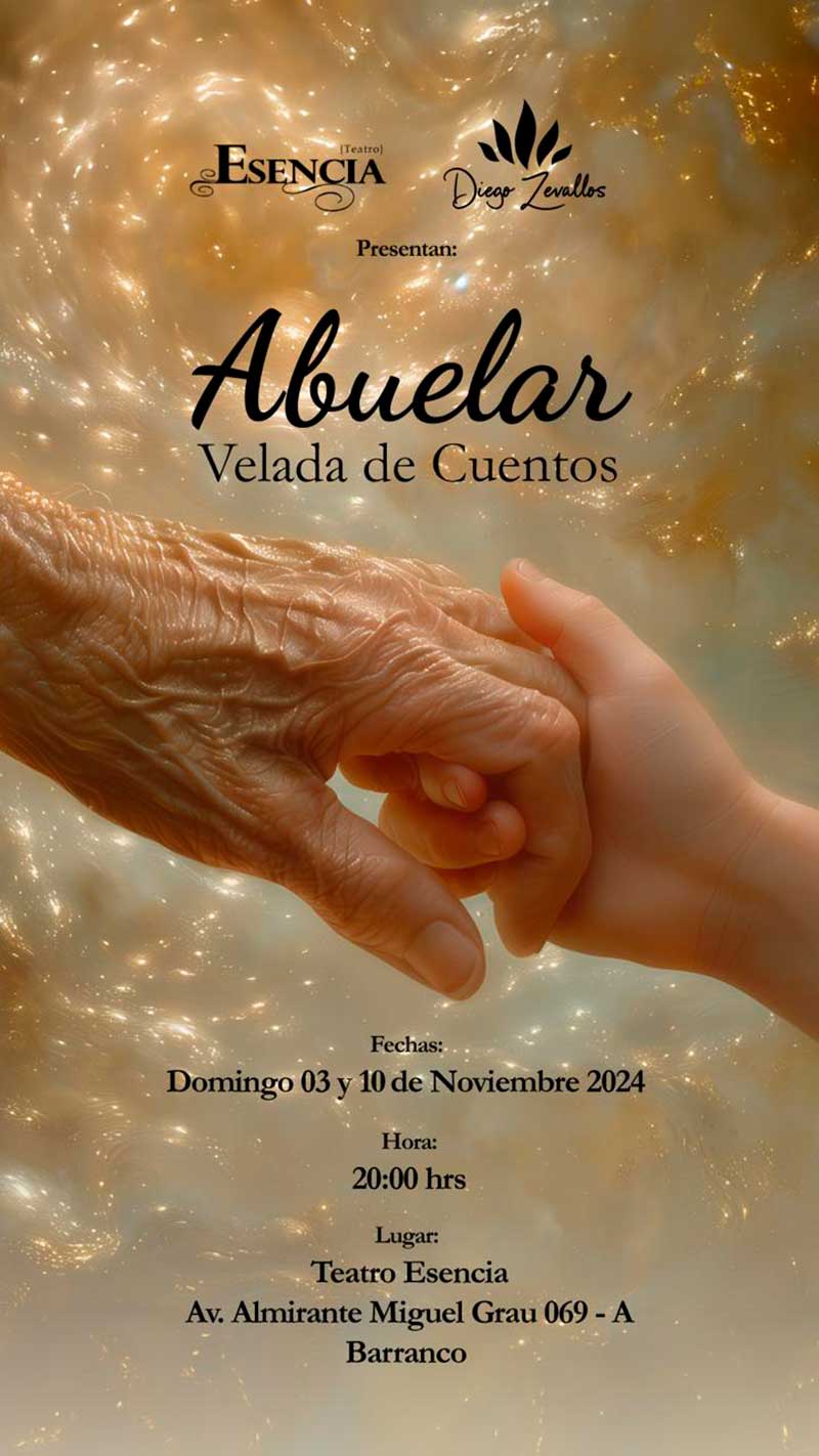 Afiche Obra de teatro Abuelar