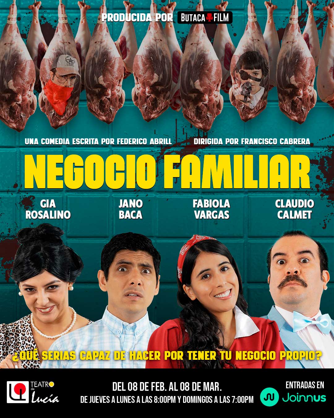 ¡Vamos al teatro a ver la comedia "Negocio Familiar"!