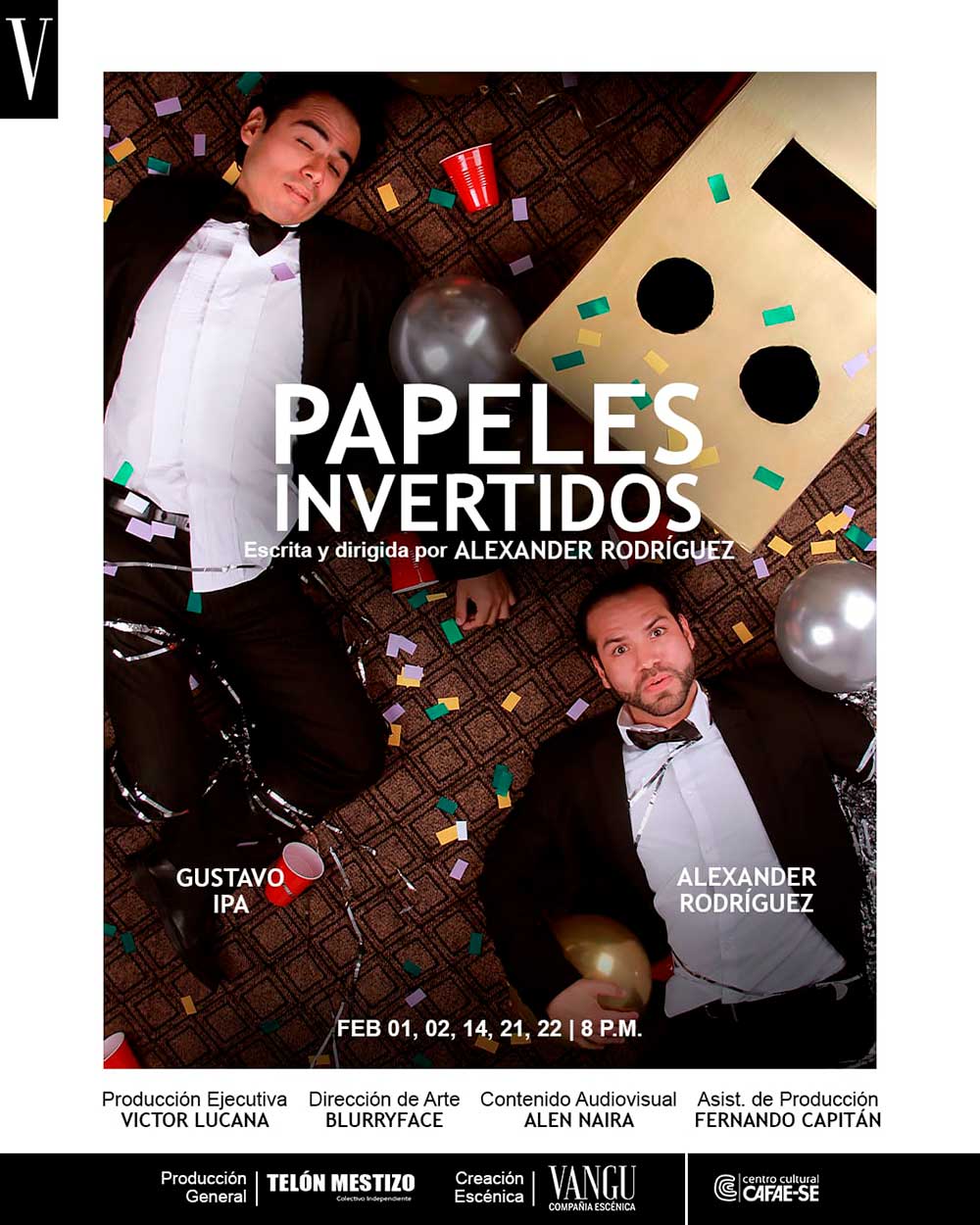 Obra de teatro "Papeles Invertidos"