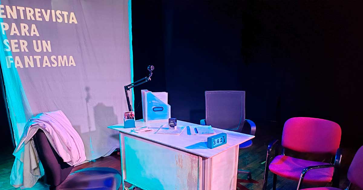 Obra de teatro "Entrevista para ser un fantasma" en el Club de Teatro de Lima