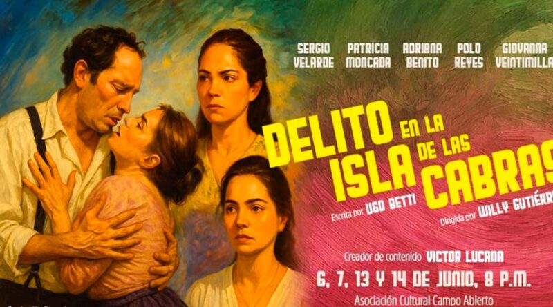Delito en la isla de las cabras: teatro que desgarra el alma