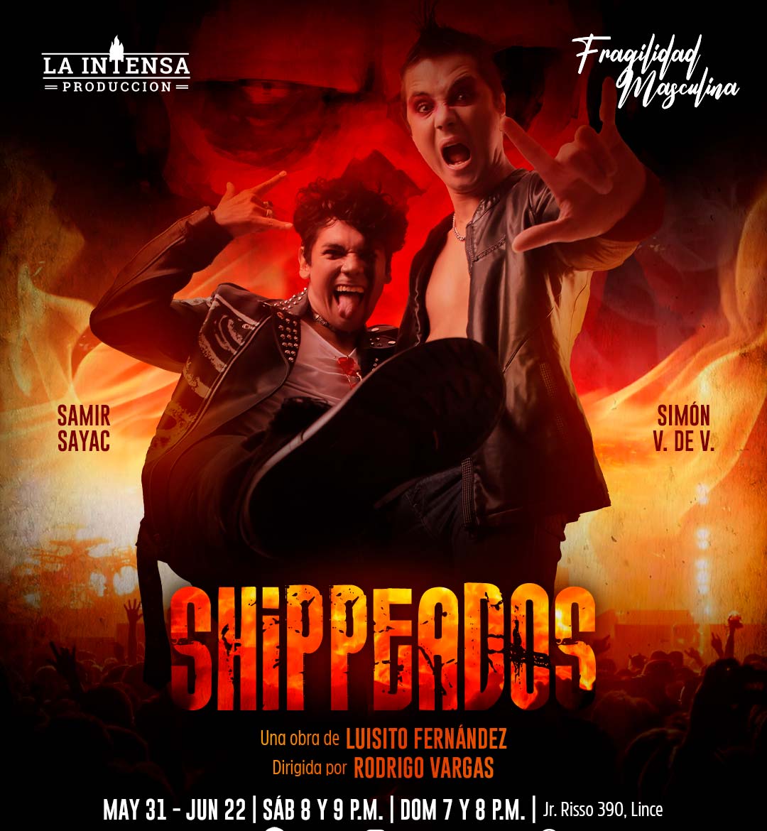 Obra Shippeados de "Fragilidad Masculina" Obra Shippeados de "Fragilidad Masculina"