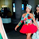 Moda andina en el distrito de San Luis en Lima