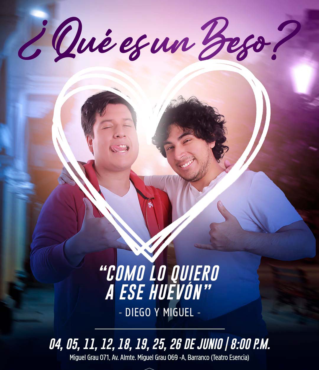 ¿Qué es un beso? se presenta en el Teatro Esencia ¿Qué es un beso? se presenta en el Teatro Esencia