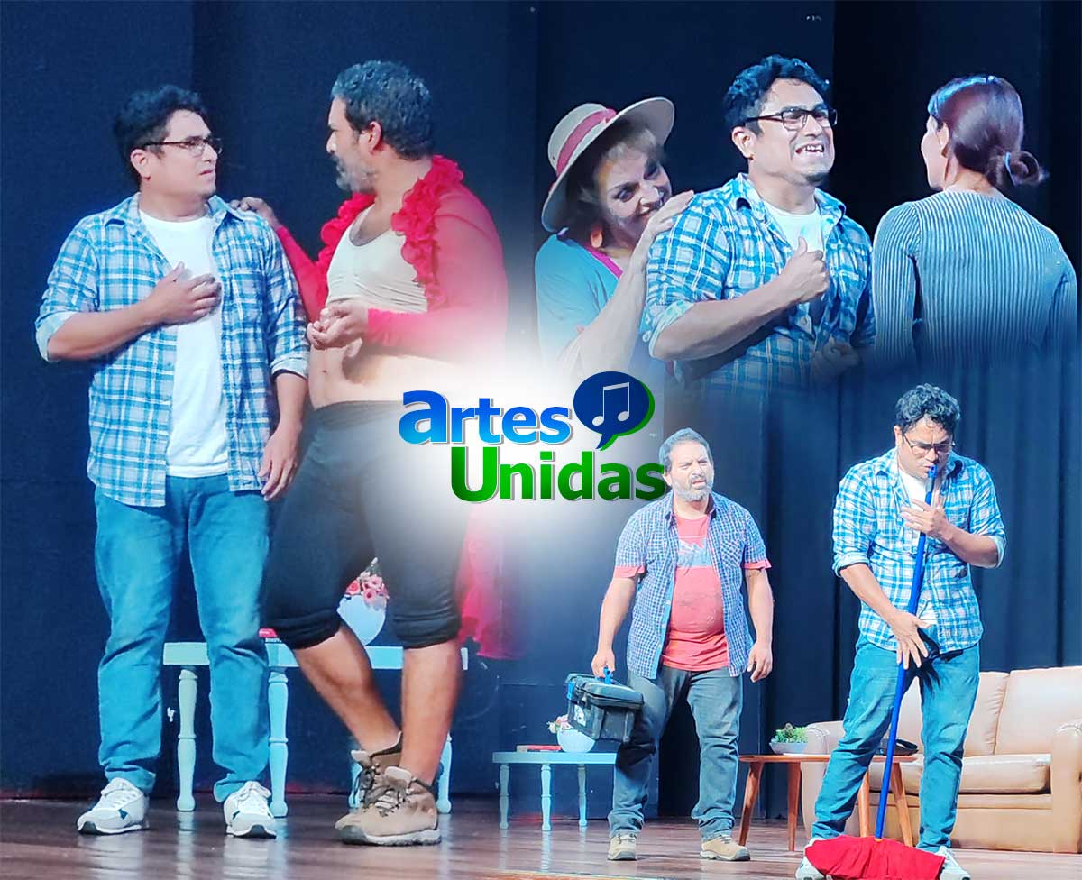 El humor constante de «Mi mujer es el Gasfitero» atrapa en el teatro de principio a fin El humor constante de "Mi mujer es el Gasfitero" atrapa en el teatro de principio a fin