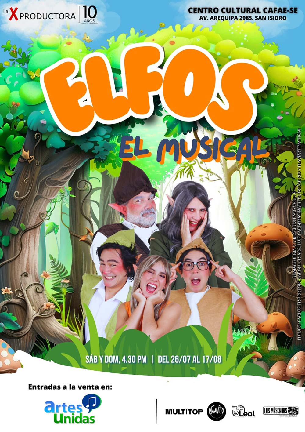 Compra tus entradas para ver Elfos El Musical en ArtesUnidas.com