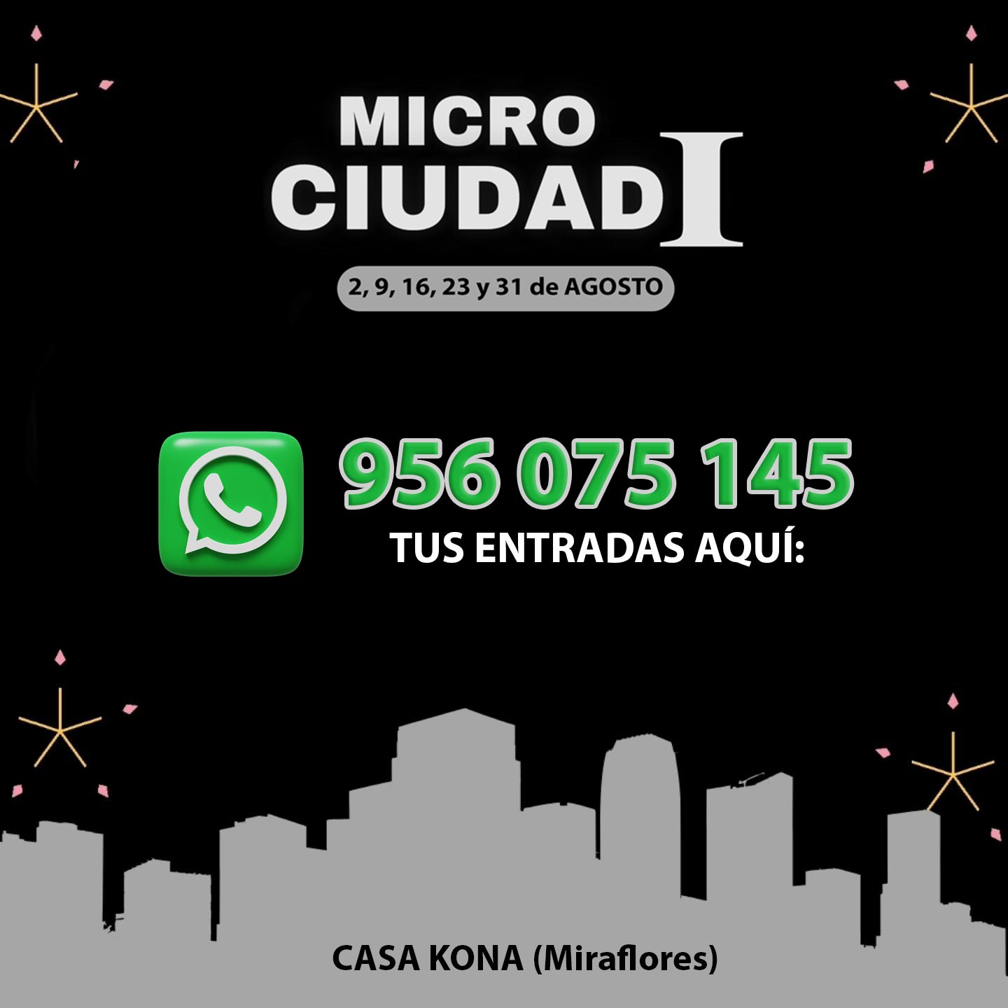 Micro Ciudad I en Casa Kona en Miraflores