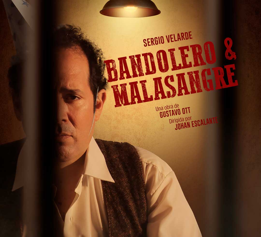 Sergio Velarde interpreta el unipersonal Bandolero y Mala sangre