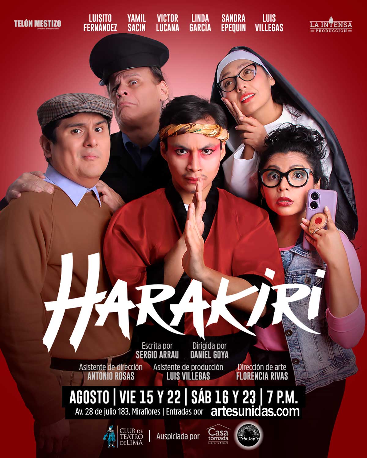 Flyer Obra Harariki - Entradas a la venta en ArtesUnidas.com