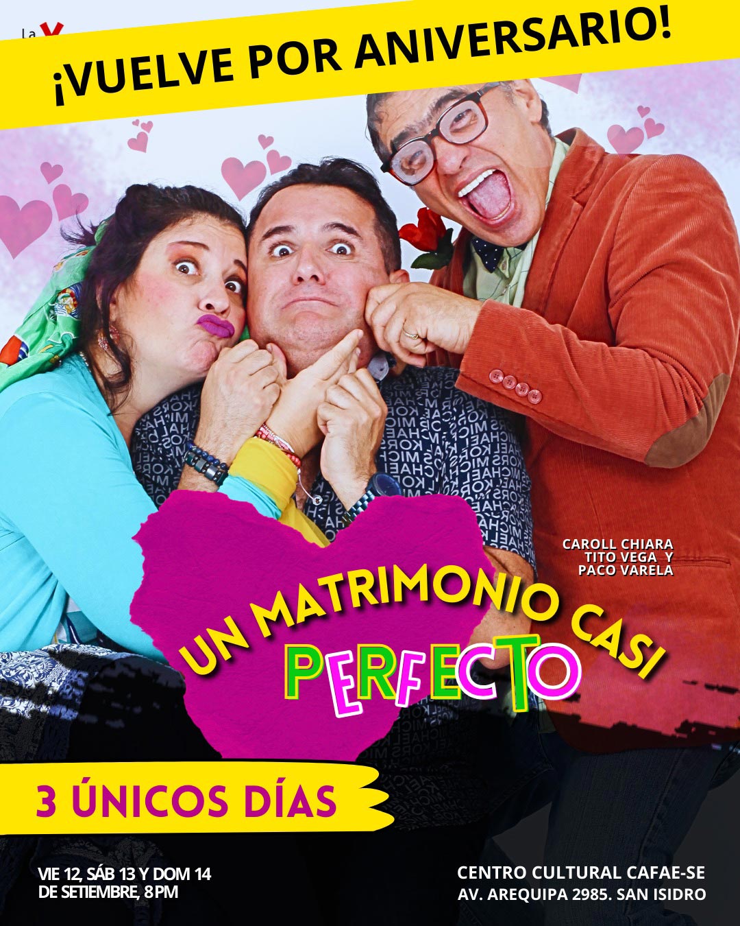 Reposiciones de la X Productora Un Matrimonio Casi Perfecto Reposiciones de la X Productora Un Matrimonio Casi Perfecto