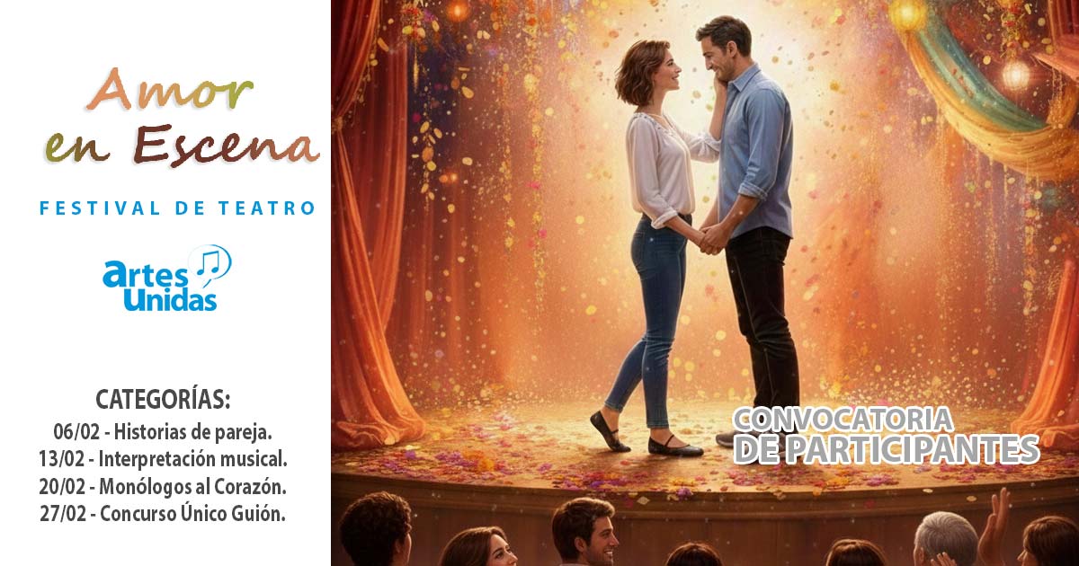 Convocatoria al 1er Festival de Teatro Artes Unidas