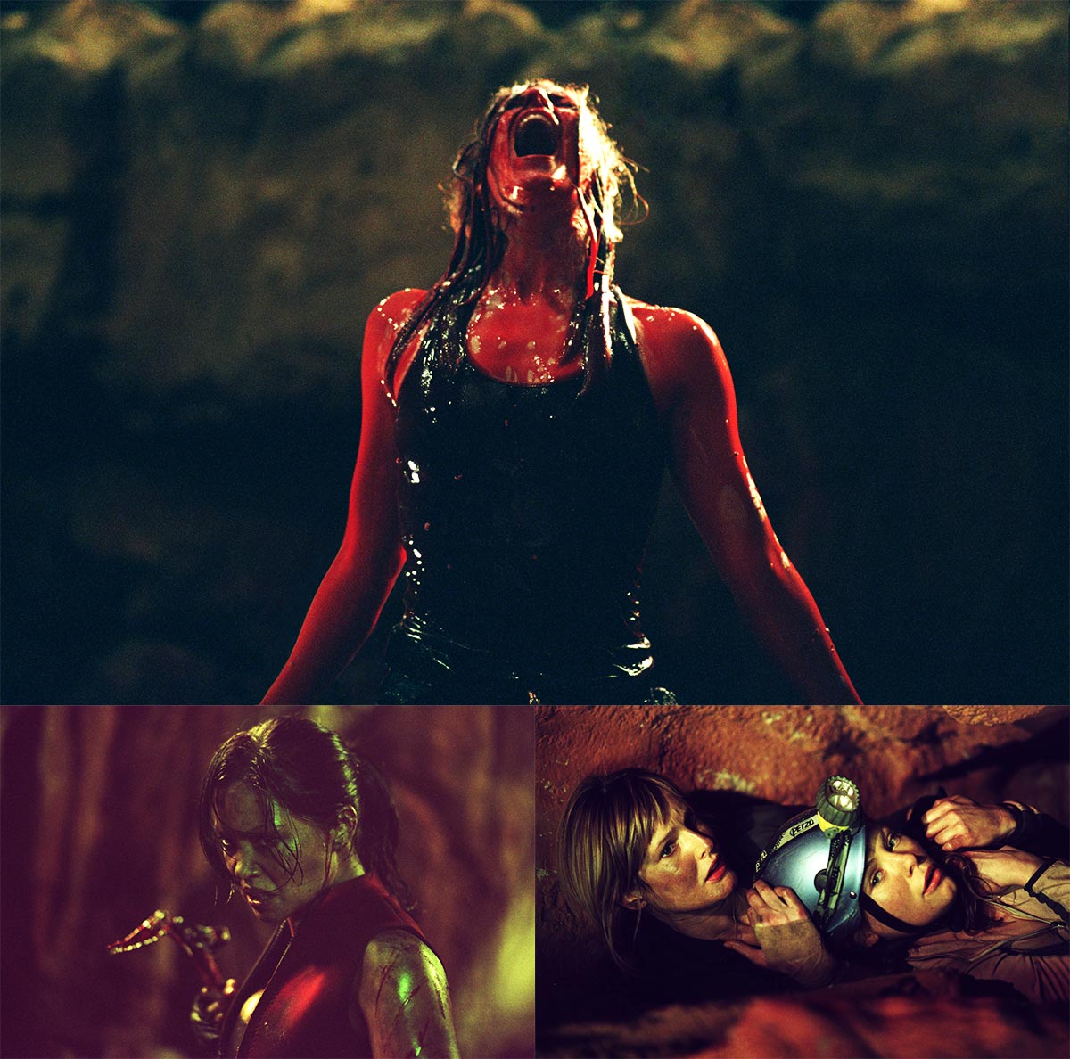 Escenas de la película "El Descenso"