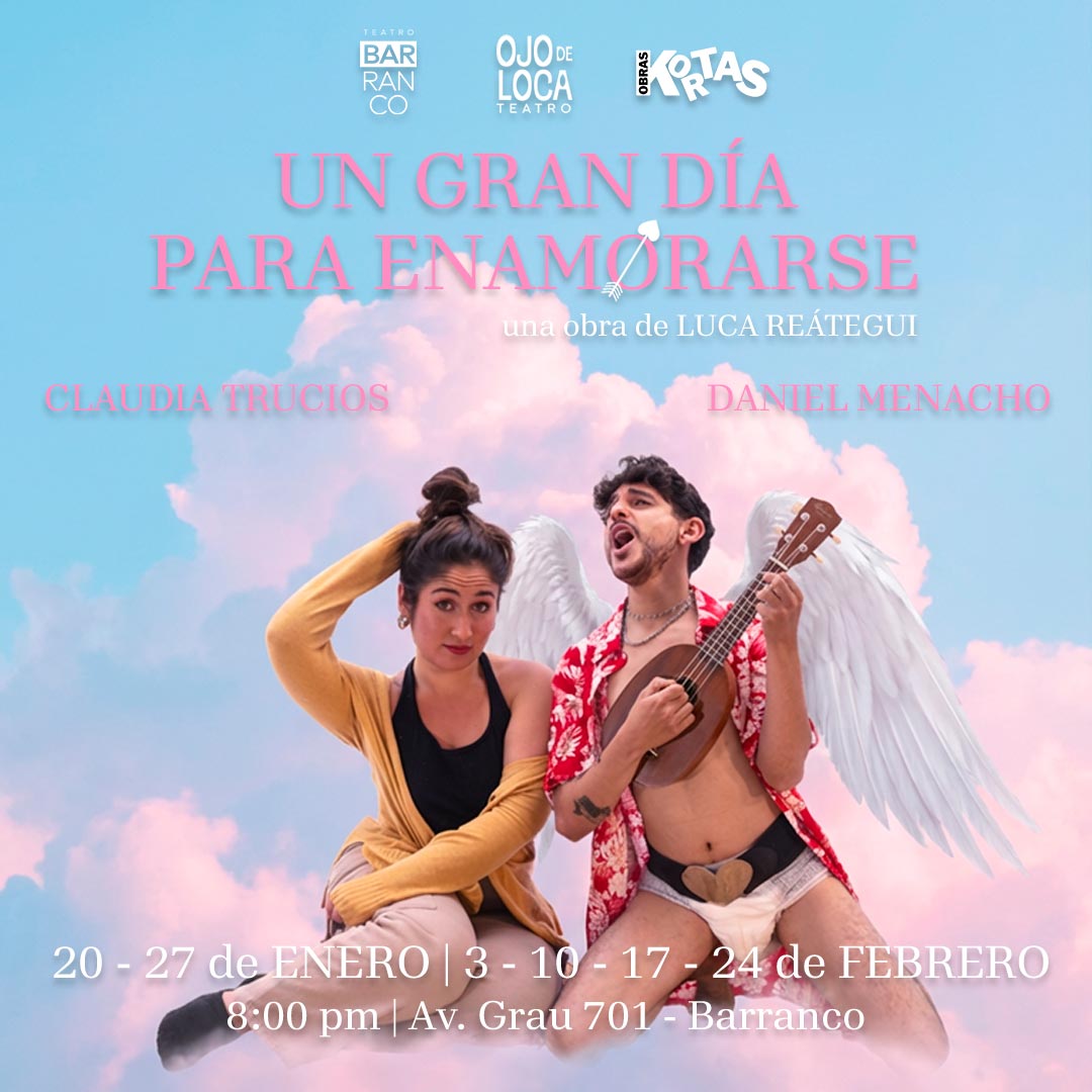 "Un gran día para enamorarse" - Afiche de la Obra