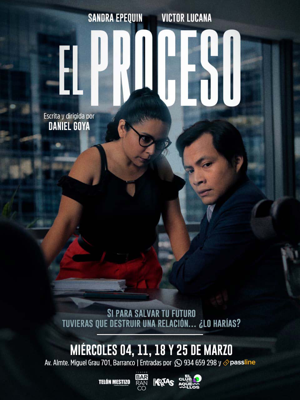 El Proceso se presenta en Kortas del Teatro de Barranco